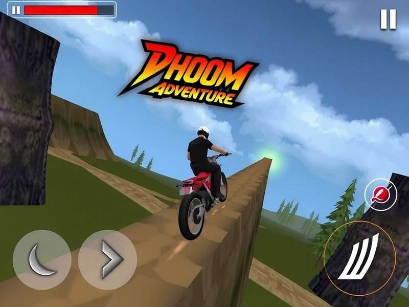 Dhoom Extreme Adventure gameplay screenshot
